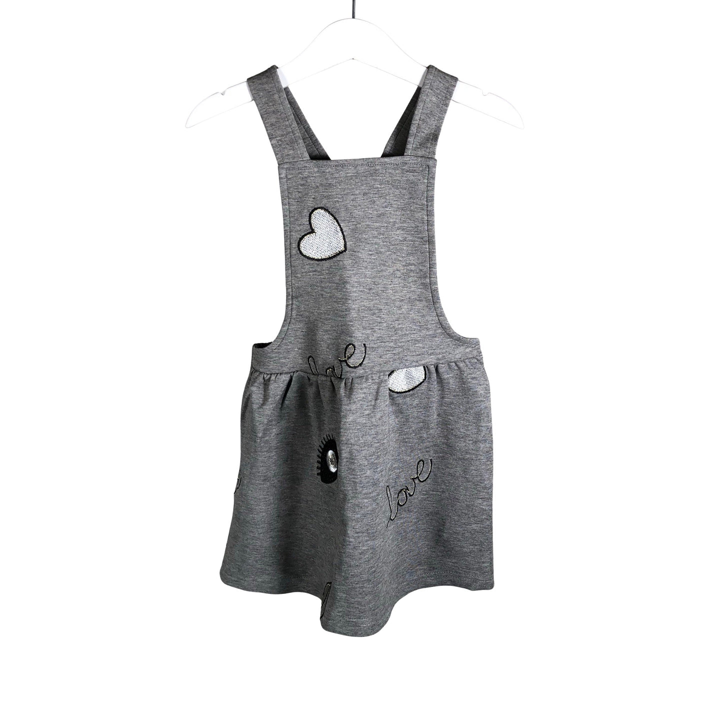 Unisex POMPdeLUX - Trikotaažist kleit, suurus 98 - 104 - Hall (1)