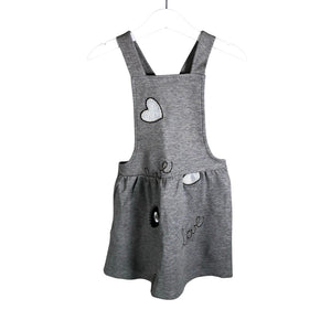 Unisex POMPdeLUX - Trikotaažist kleit, suurus 98 - 104 - Hall (1)