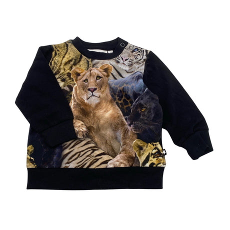 Unisex Molo Kids - Trikotaažist pluus, suurus 62 - 68 - Must ()