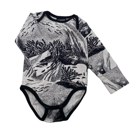Unisex Papu - Bodi, suurus 74 - 80 - Valge ()