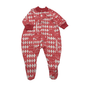 Unisex Pikkuset - Pükskostüüm, suurus 56 - 62 - Punane (1)