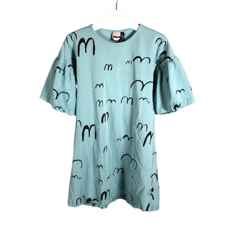 Unisex Papu - Trikotaažist kleit, suurus 122 - 128 - Sinine ()