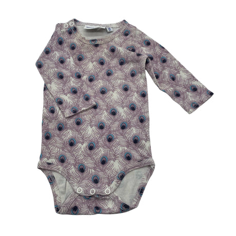 Unisex Mini Rodini - Bodi, suurus 56 - 62 - Lilla ()