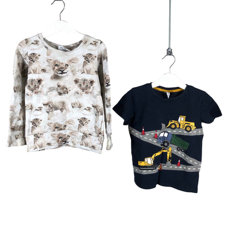 Unisex Gugguu - Dressikangast pluus, suurus 98 - 104 - Valge ()