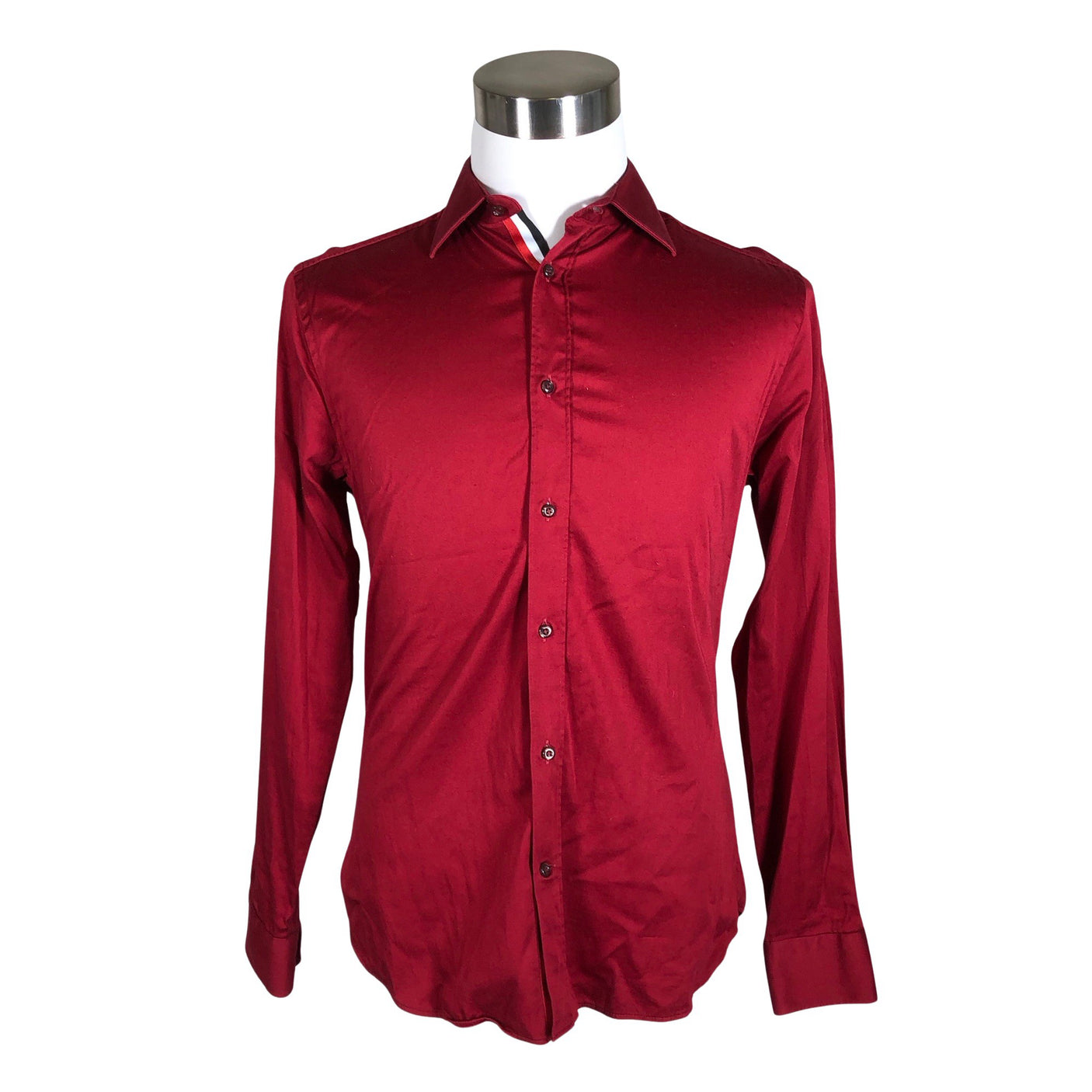 Unisex Riley - Triiksärk, suurus M - Veinipunane (1)