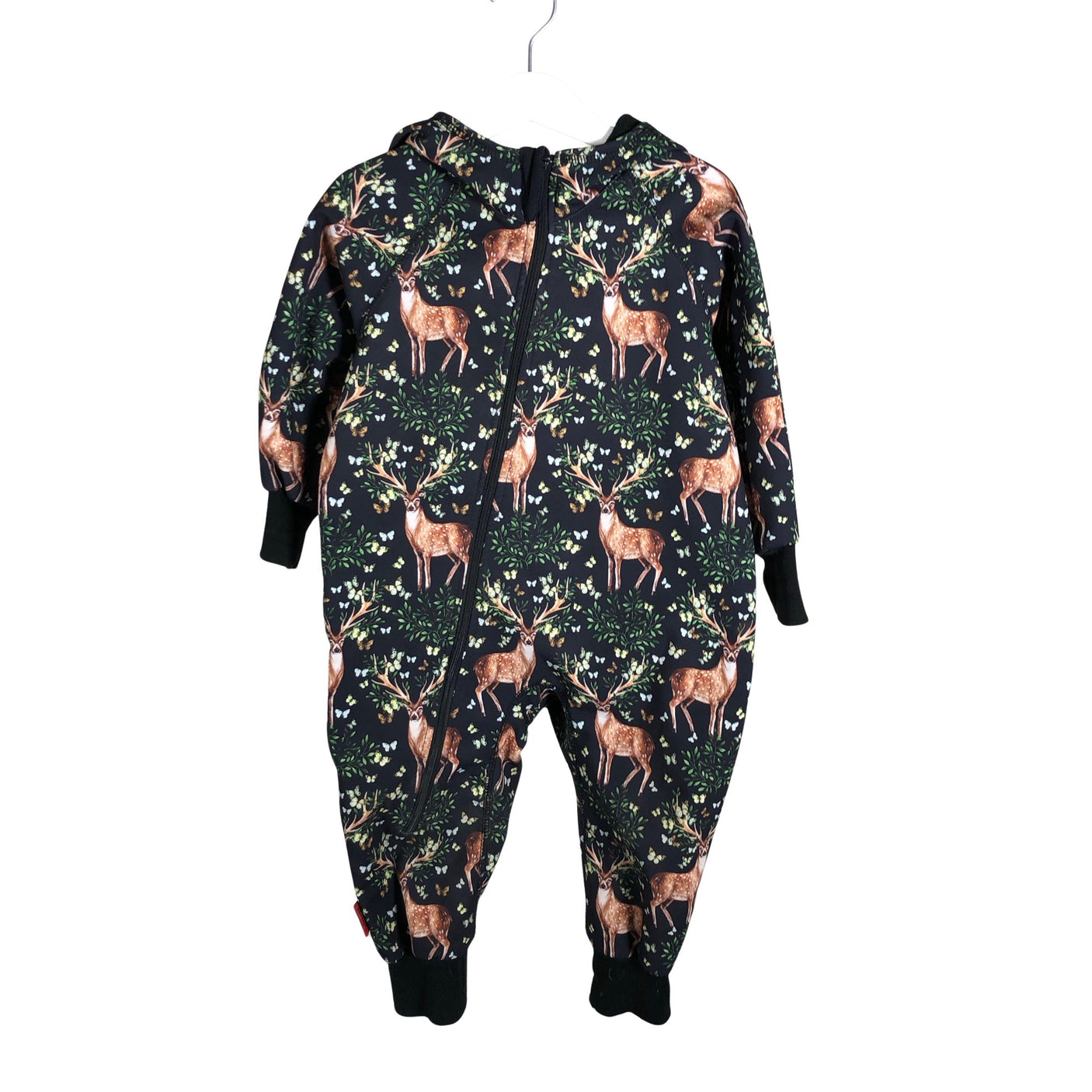 Unisex iELM - Softshell kombinesoon, suurus 80 - 86 - Must (1)