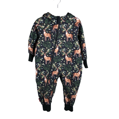 Unisex iELM - Softshell kombinesoon, suurus 80 - 86 - Must ()