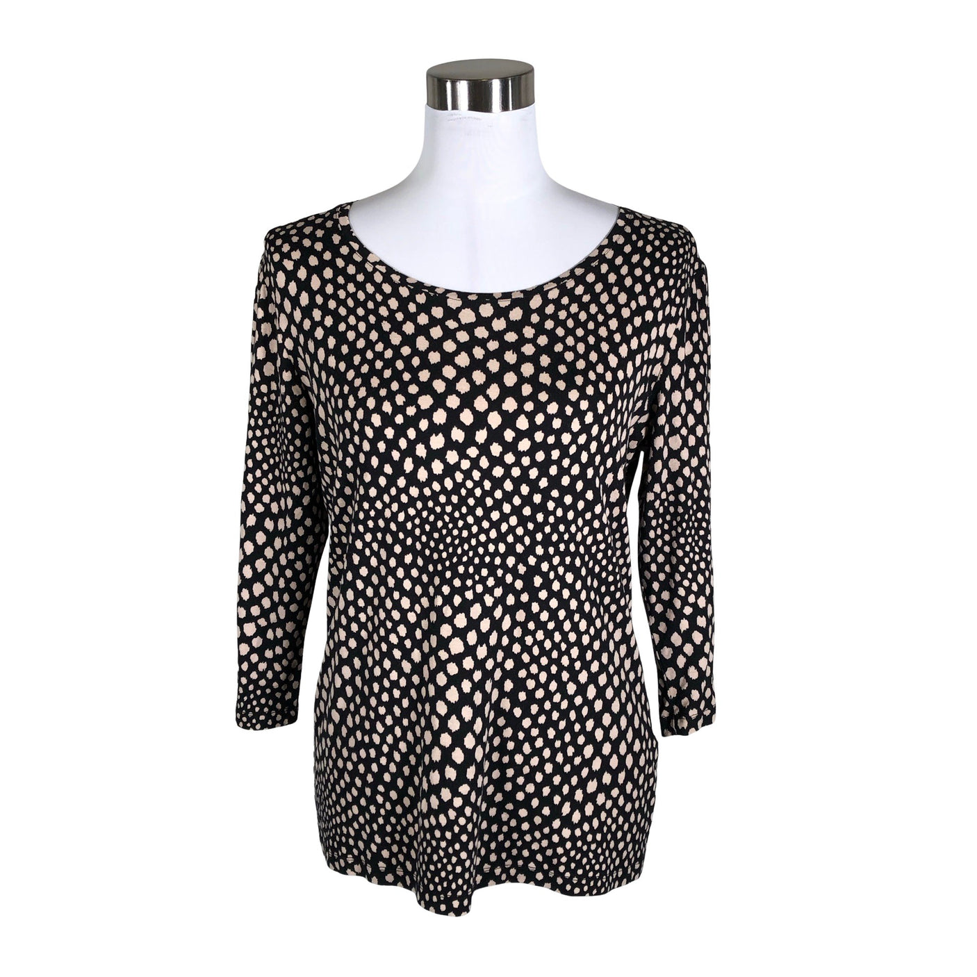 Unisex Aventura - Trikotaažist pluus, suurus 40 - Must (1)