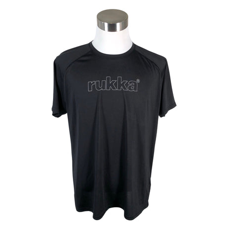 Unisex Rukka - Spordisärk, lühikesed käised, suurus XXL - Must ()