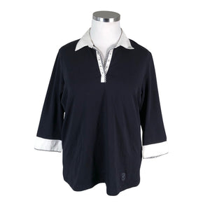 Unisex Gerry Weber - Trikotaažist pluus, suurus 46 - Sinine (1)