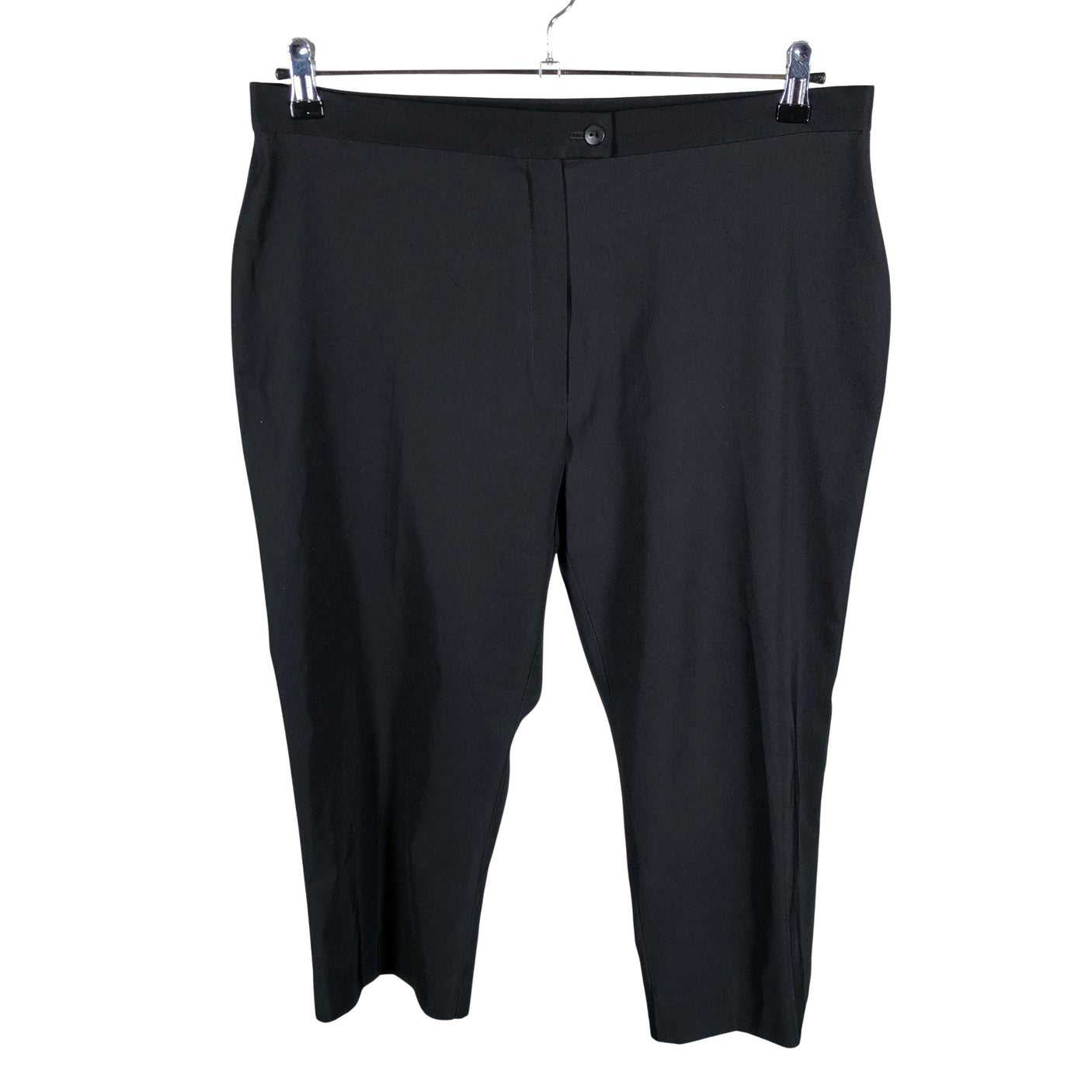 Unisex Dorothy Perkins - Mittevenivad poolpikad püksid, suurus 46 - Must (1)