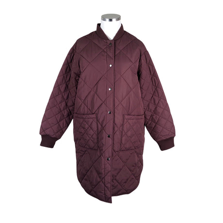 Unisex Nanso - Tepitud jope, suurus 42 - Veinipunane ()