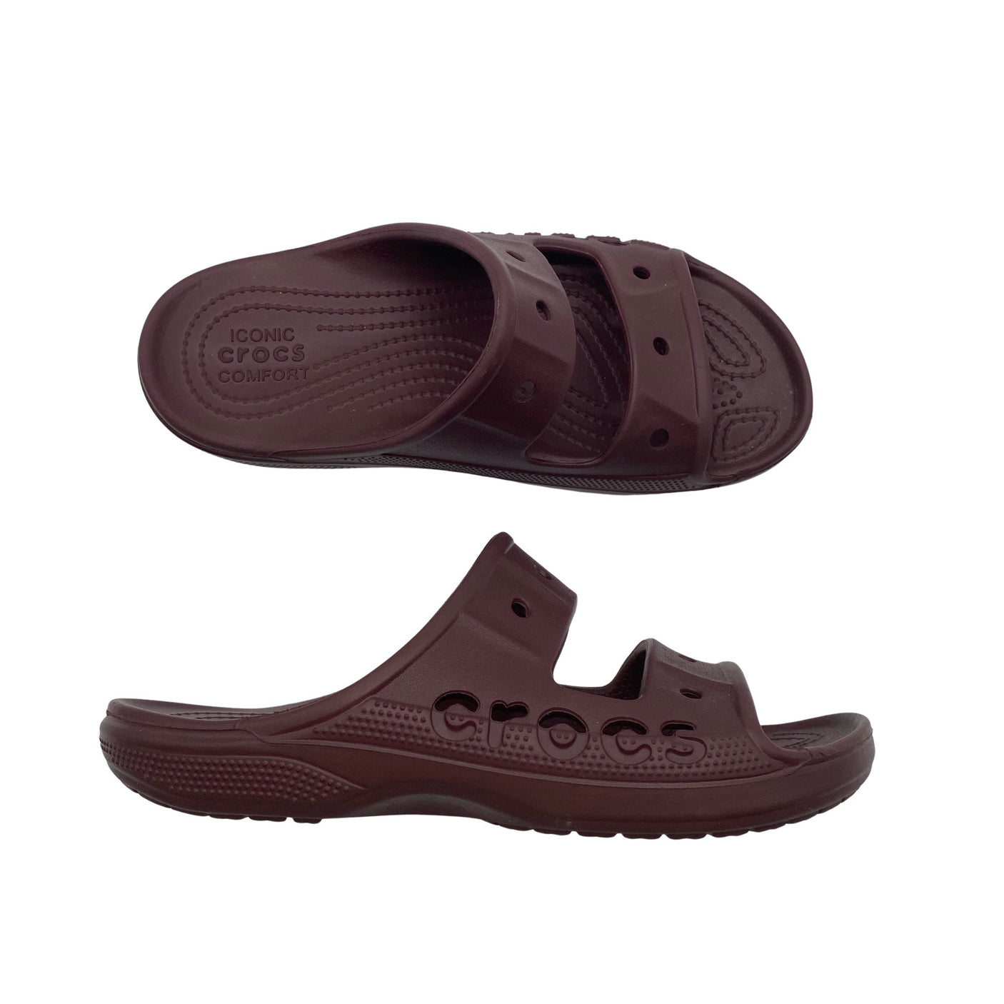 Unisex Crocs - Plätud, suurus 40 - Pruun (1)