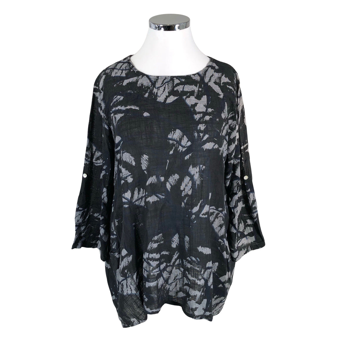 Unisex Kotirouva - Mitteveniv tuunika, suurus 46 - Must (1)
