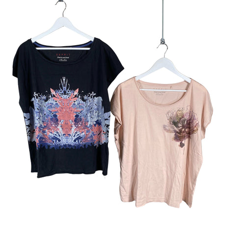 Unisex Esprit - T-särk, suurus 42 - Must ()