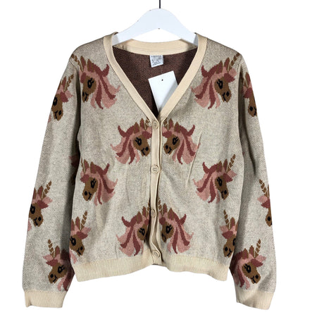 Unisex Lindex - Kardigan, suurus 122 - 128 - Beige ()