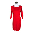 Unisex Nanso - Trikotaažist kleit, suurus 40 - Punane ()