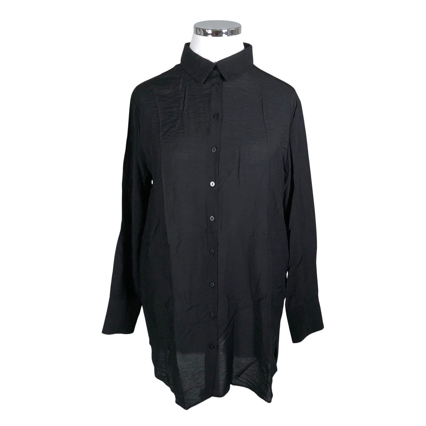 Unisex Lindex - Õhuke tuunika, suurus 44 - Must (1)