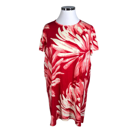 Unisex Nanso - Trikotaažist kleit, suurus 44 - Punane ()