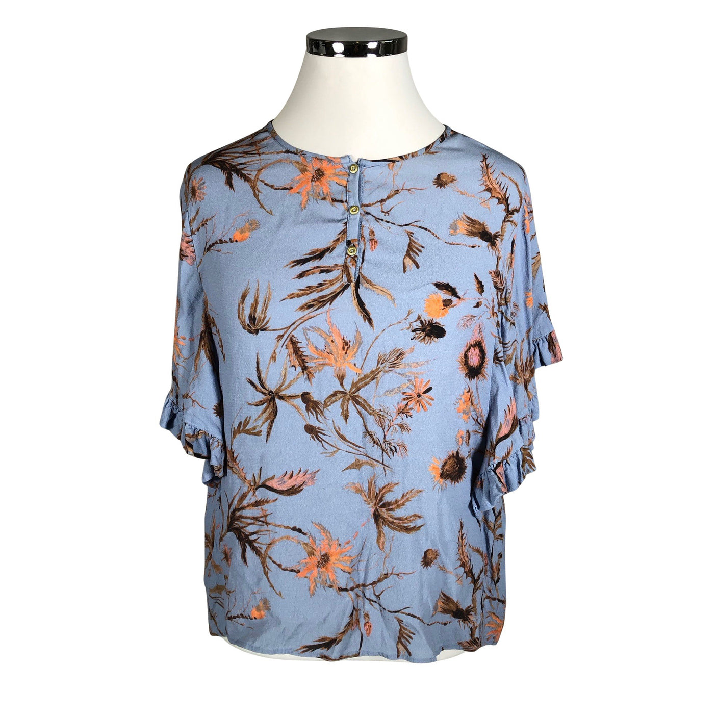 Unisex Mos Mosh - Pluus, suurus 42 - Helesinine (1)