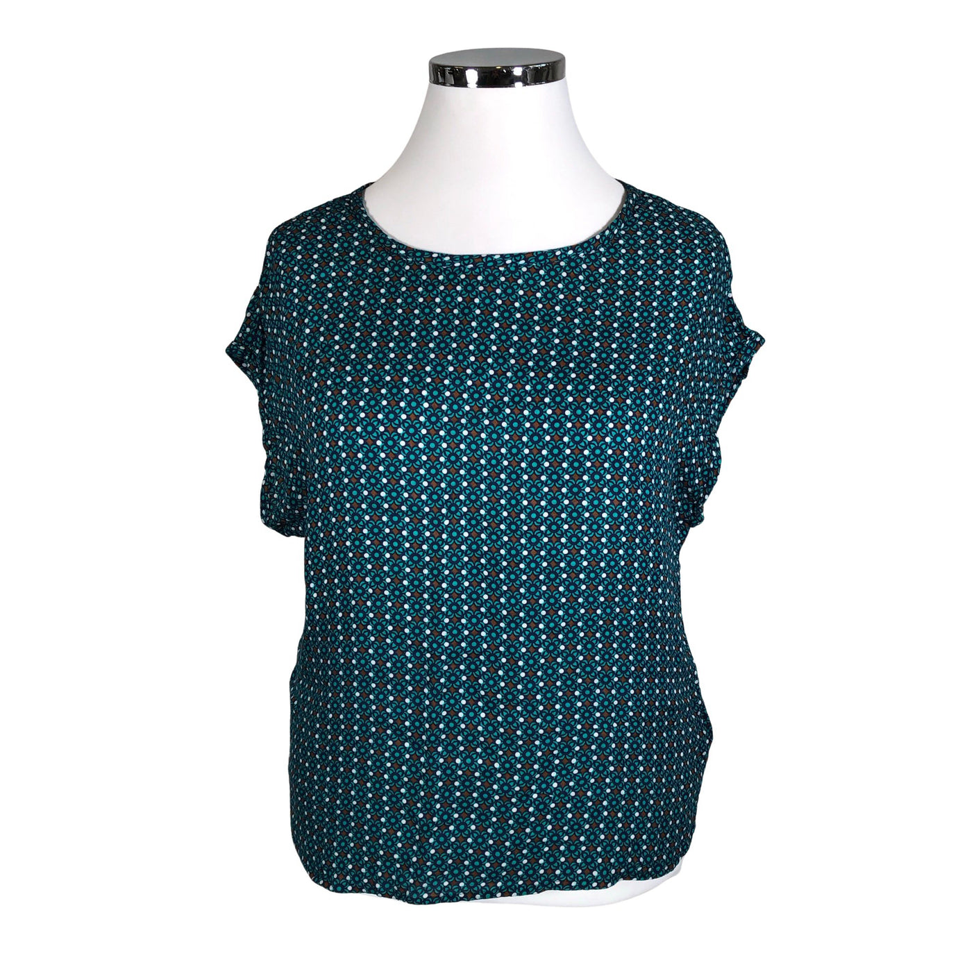 Unisex Marc O'Polo - Lühikeste käistega pluus, suurus 44 - Roheline (1)