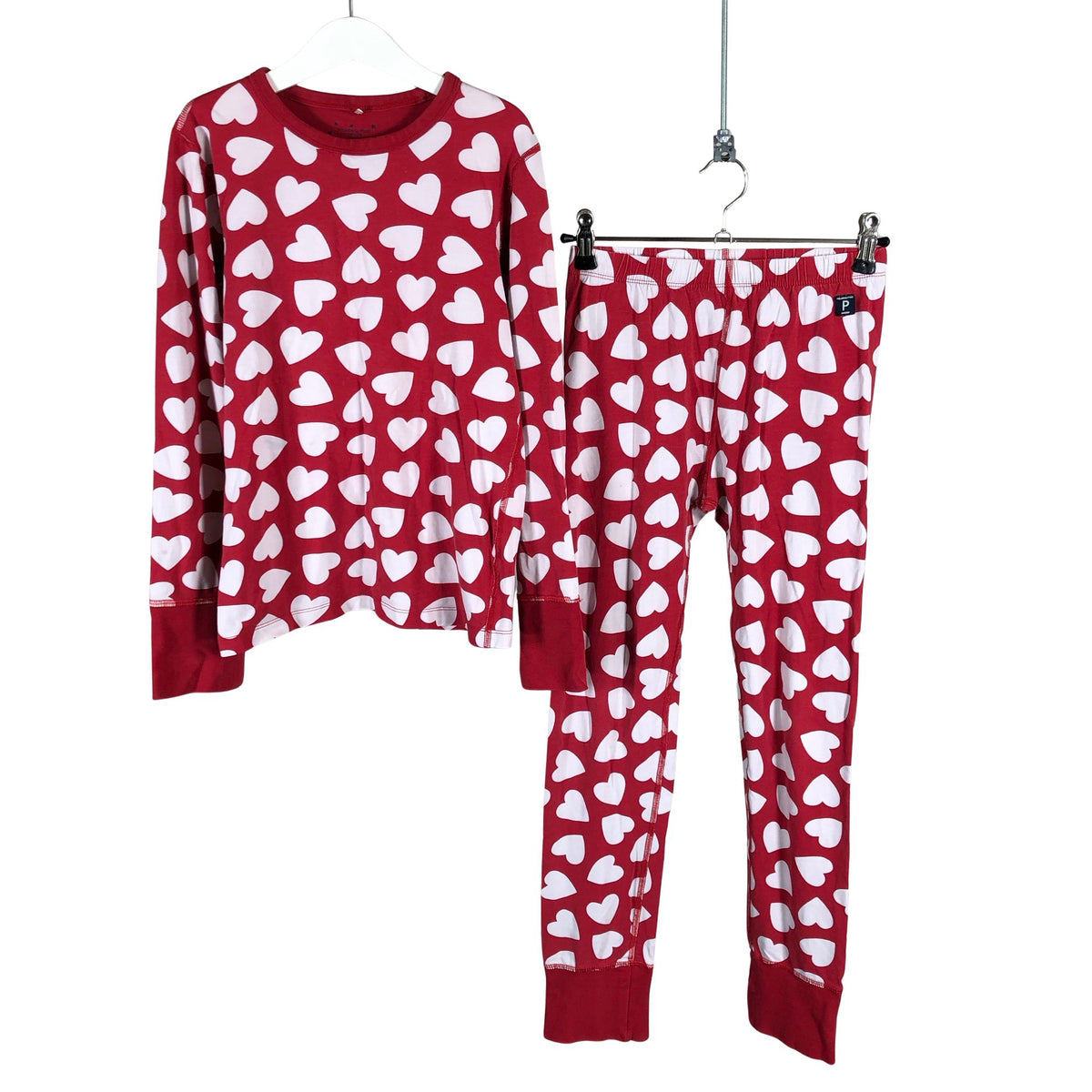 Unisex Polarn O. Pyret - Ööpesu, suurus 134 - 140 - Punane (1)