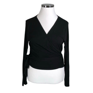 Unisex Kaiko - Trikotaažist pluus, suurus 42 - Must (1)