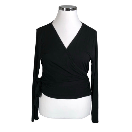Unisex Kaiko - Trikotaažist pluus, suurus 42 - Must ()