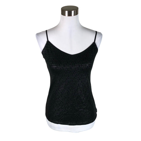Unisex Calvin Klein - Trikotaažist topp, suurus 38 - Must ()