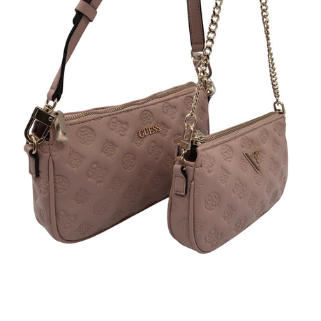 Unisex Guess - Õlakott, suurus Midi - Heleroosa (2)
