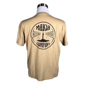 Unisex Makia - T-särk, suurus M - Beige (2)
