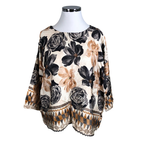 Unisex Kotirouva - Pluus, suurus 48 - Beige ()