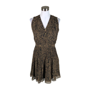 Unisex Diane von Furstenberg - Õhuke kleit, suurus 38 - Pruun (1)