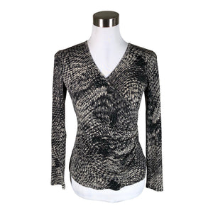 Unisex Andiata - Trikotaažist pluus, suurus 36 - Hall (1)