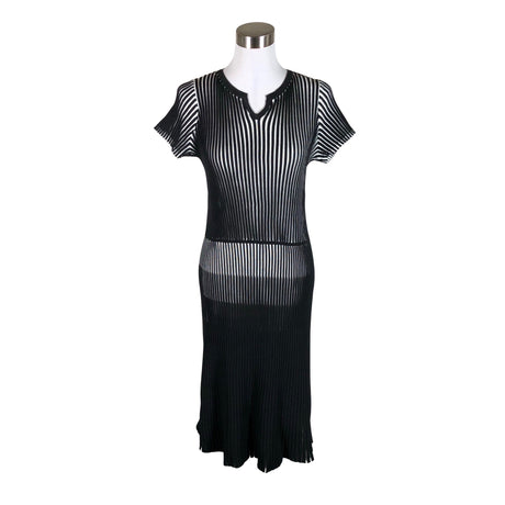 Unisex Derhy - Kootud kleit, suurus 38 - Must ()