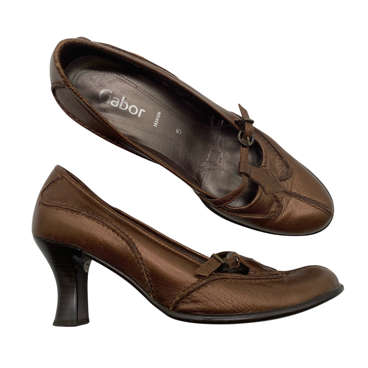 Unisex Gabor - Kontsakingad, suurus 38 - Pruun (1)