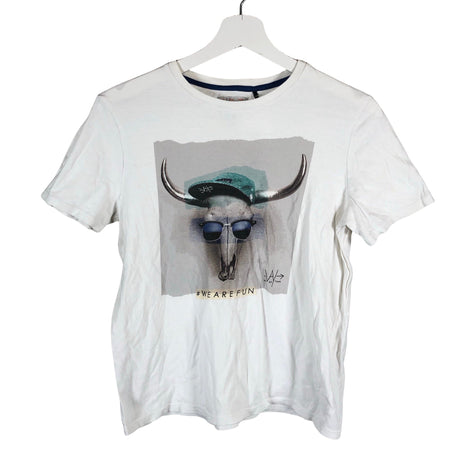 Unisex IKKS - T-särk, suurus 158 - 164 - Valge ()