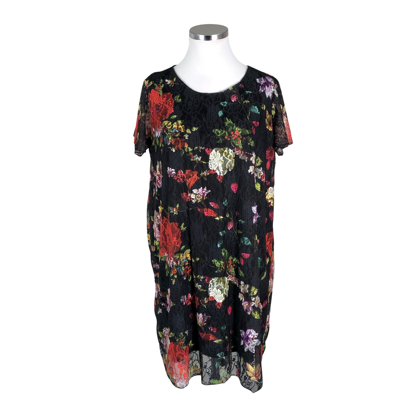 Unisex Dress Like Marie - Trikotaažist kleit, suurus 44 - Must (1)