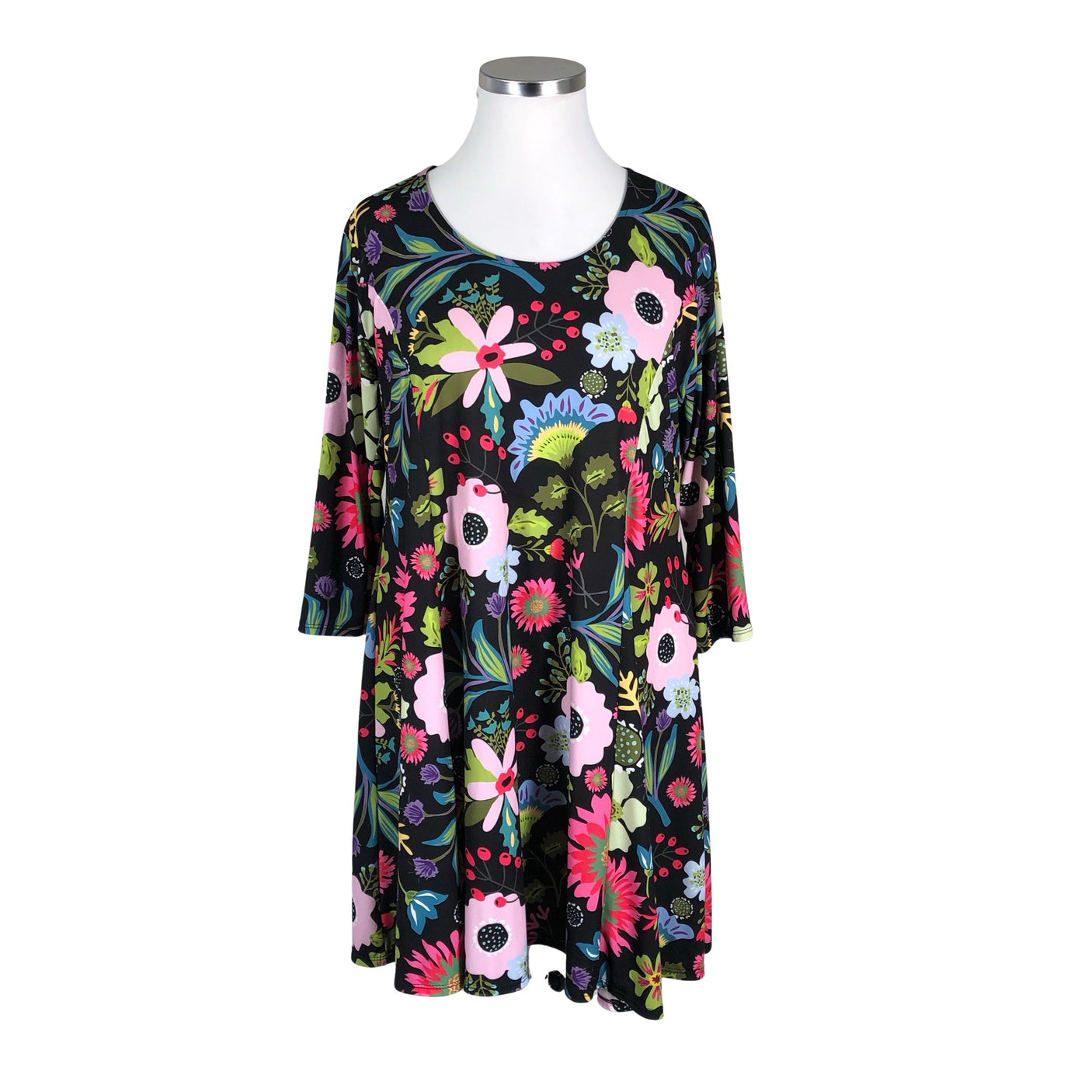 Unisex Dress Like Marie - Trikotaažist kleit, suurus 44 - Must (1)
