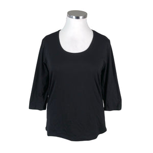 Unisex Soyaconcept - Trikotaažist pluus, suurus 44 - Must (1)