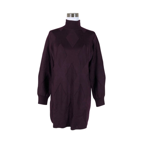 Unisex COS - Kootud tuunika, suurus 40 - Veinipunane ()