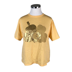Unisex Marimekko - T-särk, suurus 44 - Kollane (1)