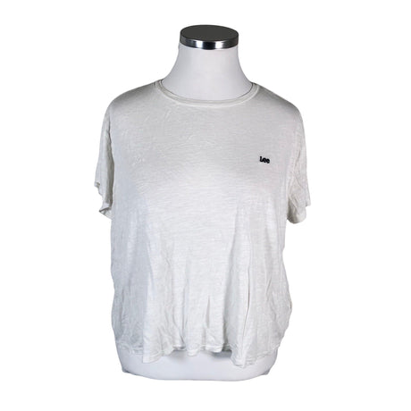 Unisex Lee - T-särk, suurus 42 - Valge ()