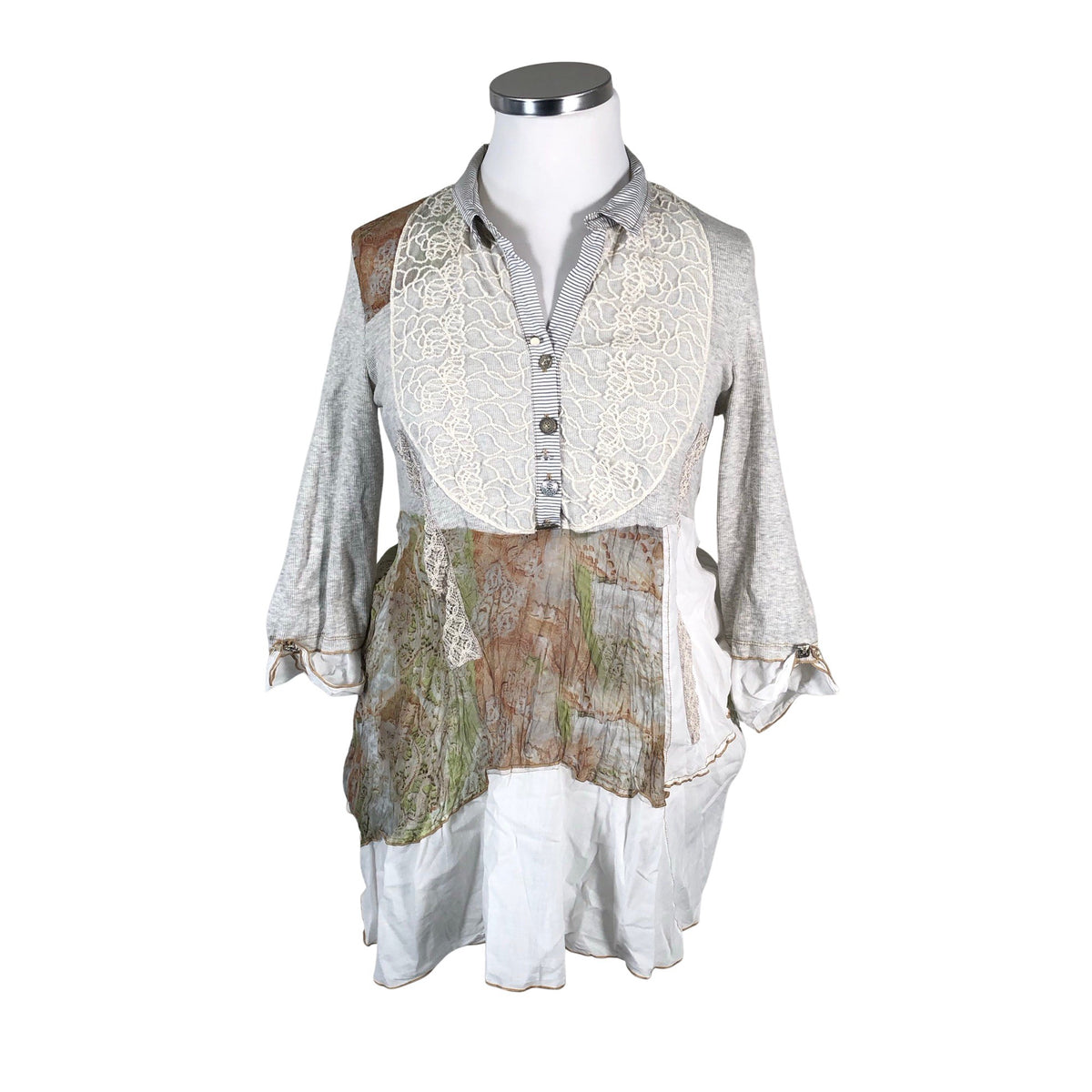 Unisex Biba - Trikotaažist tuunika, suurus 42 - Hall (1)