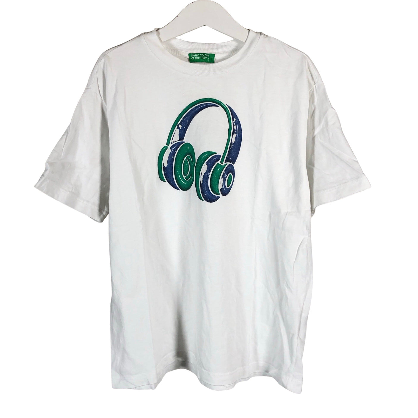 Unisex Benetton - T-särk, suurus 134 - 140 - Valge (1)