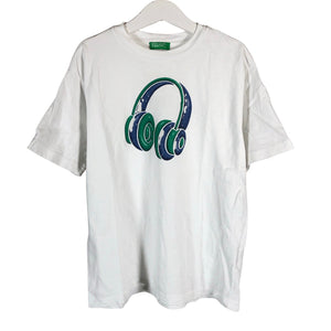 Unisex Benetton - T-särk, suurus 134 - 140 - Valge (1)