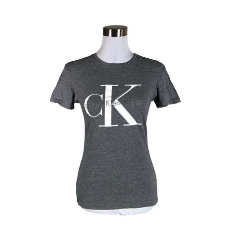 Unisex Calvin Klein Jeans - T-särk, suurus 34 - Hall ()