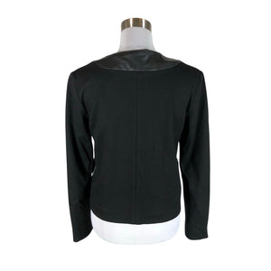 Unisex Max&Co - Nahktagi, suurus 38 - Must (2)