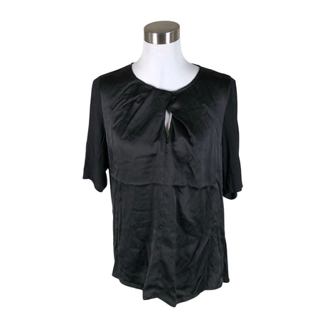 Unisex Philosophy Blues Original - Lühikeste käistega pluus, suurus 38 - Must ()