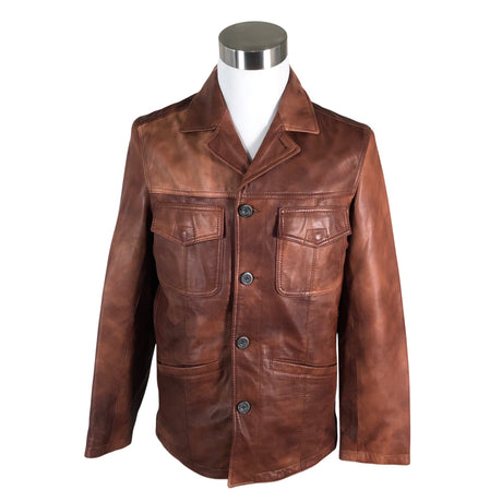 Unisex Marlboro Classics - Nahktagi, suurus M - Pruun ()